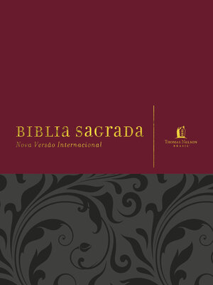 cover image of Bíblia NVI, Couro Soft, Vermelho, Com Espaço para Anotações, Leitura Perfei